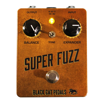 Black Cat Superfuzz Fuzz Pedal DISCONTINUED