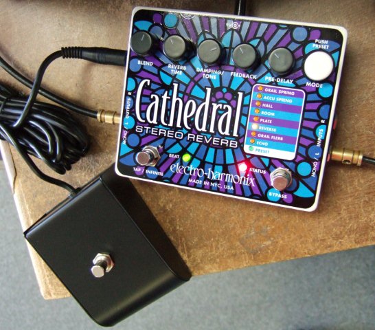 Electro-Harmonix Cathedral Reverb and Delay Pedal
