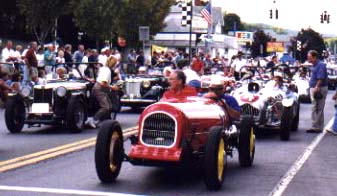 The oldest cars, from the original race