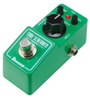 Ibanez TS9 and TS808 Tube Screamers, Maxon OD9 and similar effects